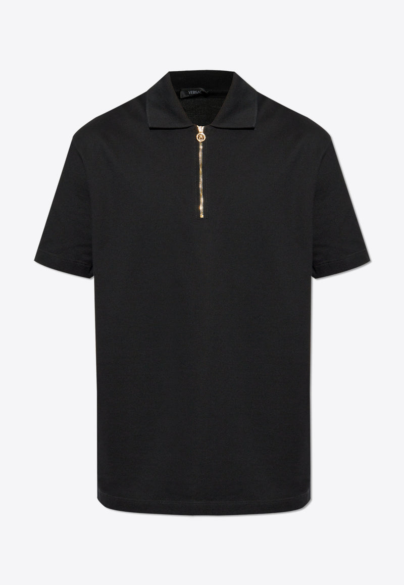 Versace Medusa Biggie Zip Polo T-shirts 1018848 1A13492-1B000