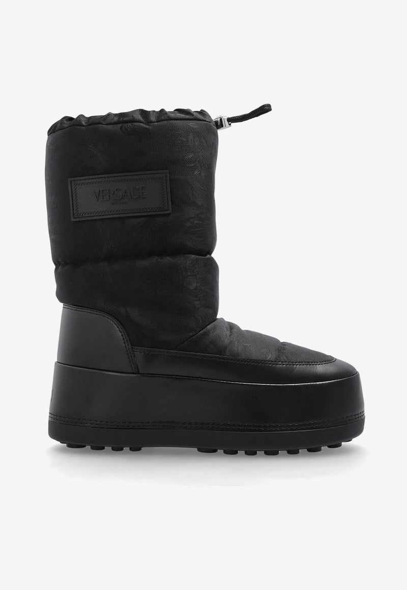 Versace Barocco Milano Snow Boots 1018842 1A12821-1B00P