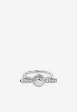 Versace Crystal Gianni Ribbon Ring 1018965 1A00621-4JEE0