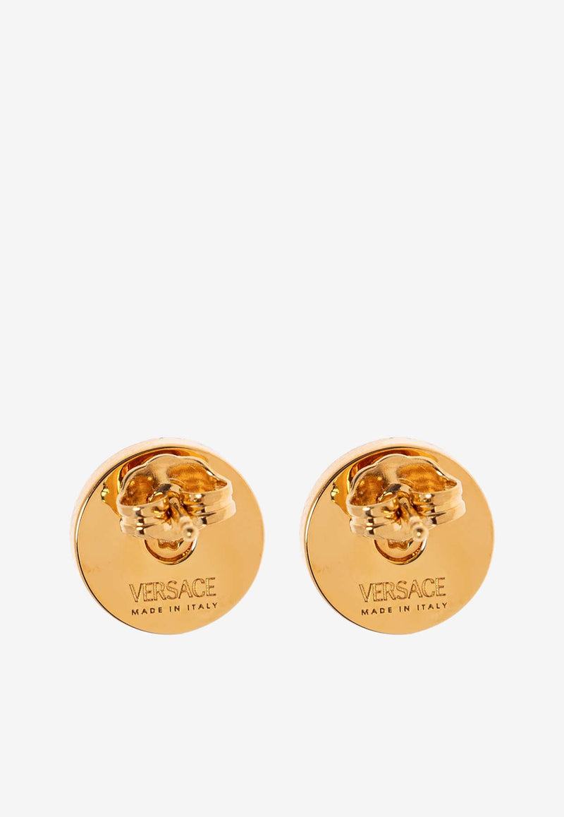 Versace Medusa 
95 Stud Earrings Gold 1018927 1A00638-4J120