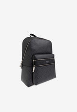 Salvatore Ferragamo Embossed Monogram Backpack Gray 241366 TRAV EMB BLO 779699-NERO GRI