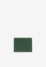 Salvatore Ferragamo Portacarte Gancini Leather Wallet Green 220861 PORTACARTE 779903-FOREST GREEN