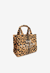 Marc Jacobs Small The Cheetah Canvas Tote Bag Brown 2R4HTT028H03 0-002