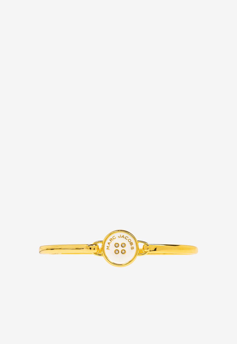 Marc Jacobs The Button Hinge Bracelet Gold 2R4JBR001J34 0-109