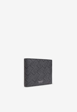 Salvatore Ferragamo Monogram Leather Wallet Gray 661584 MONOGRAM 780330-NERO GRIGIO