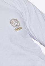 Versace Medusa Motif Crewneck T-shirt AUU01007 1A10011-A1001