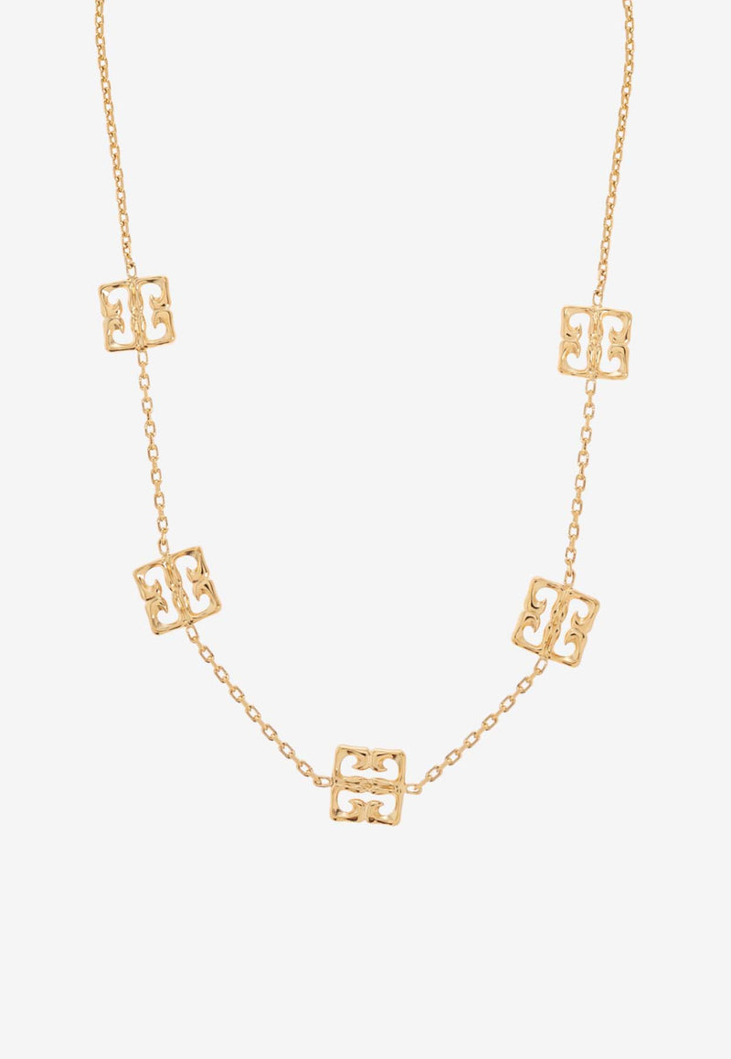 Givenchy 4G Liquid Chain-Link Necklace Gold BF00R 7F003-710