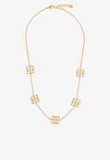 Givenchy 4G Liquid Chain-Link Necklace Gold BF00R 7F003-710