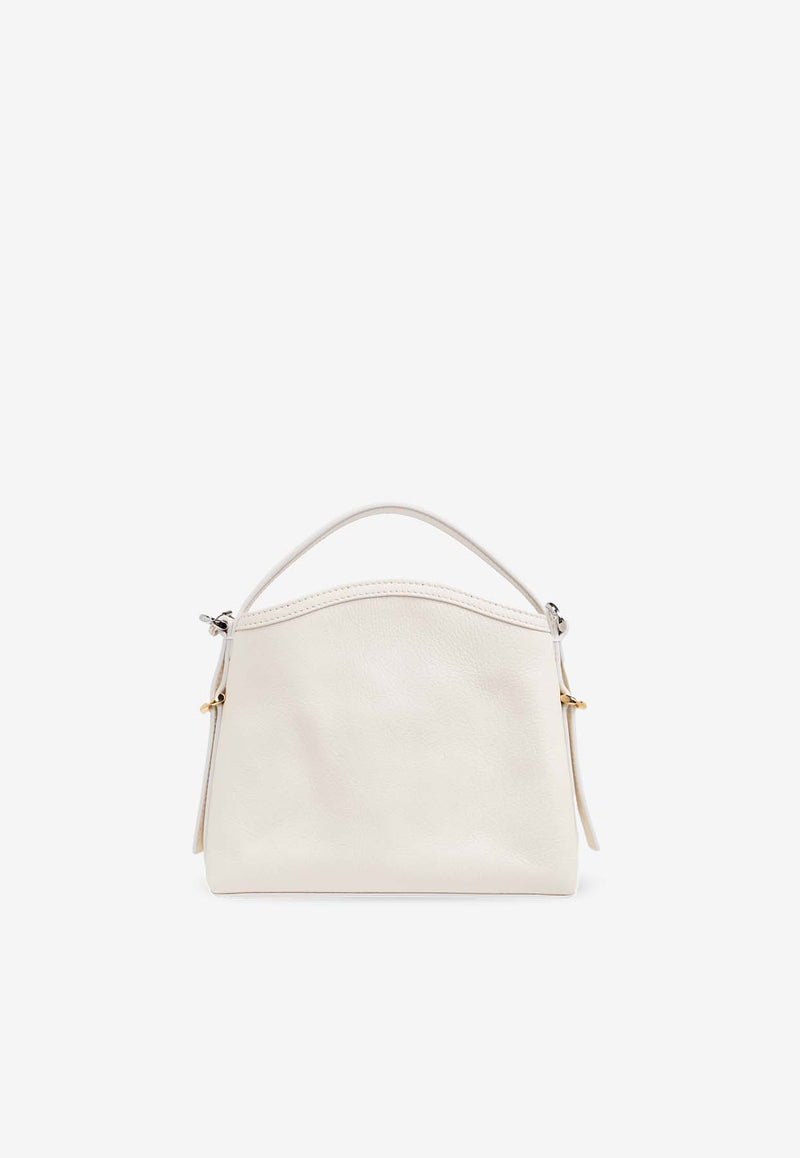 Givenchy Nano Voyou Leather Shoulder Bag White BB60N HB1Q7-105