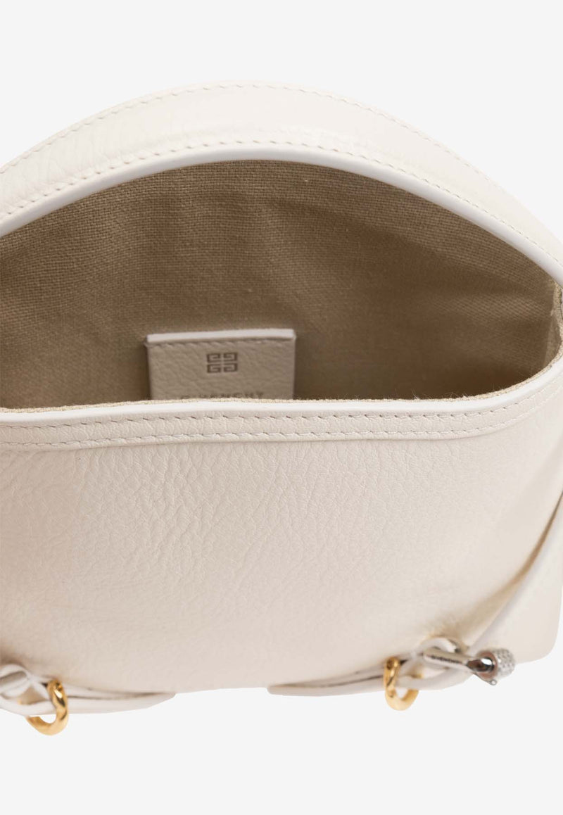 Givenchy Nano Voyou Leather Shoulder Bag White BB60N HB1Q7-105