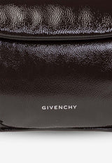 Givenchy Small P
tit Voyou Patent Leather Shoulder Bag Brown BB510 4B25Y-202