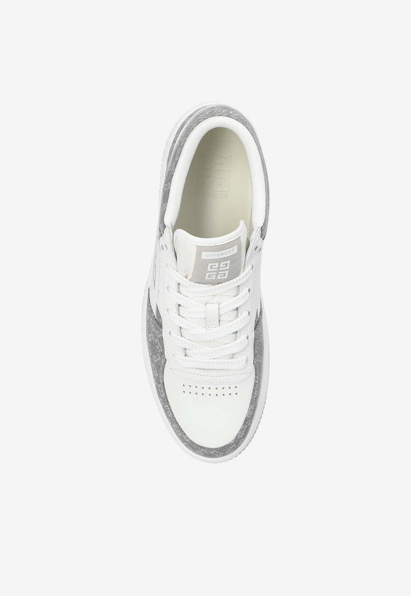 Givenchy G Move Monogram Low-Top Sneakers Gray BH00A RH1UB-069