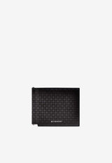 Givenchy Bi-Fold Monogram Leather Wallet Black BK60F 1K206-021