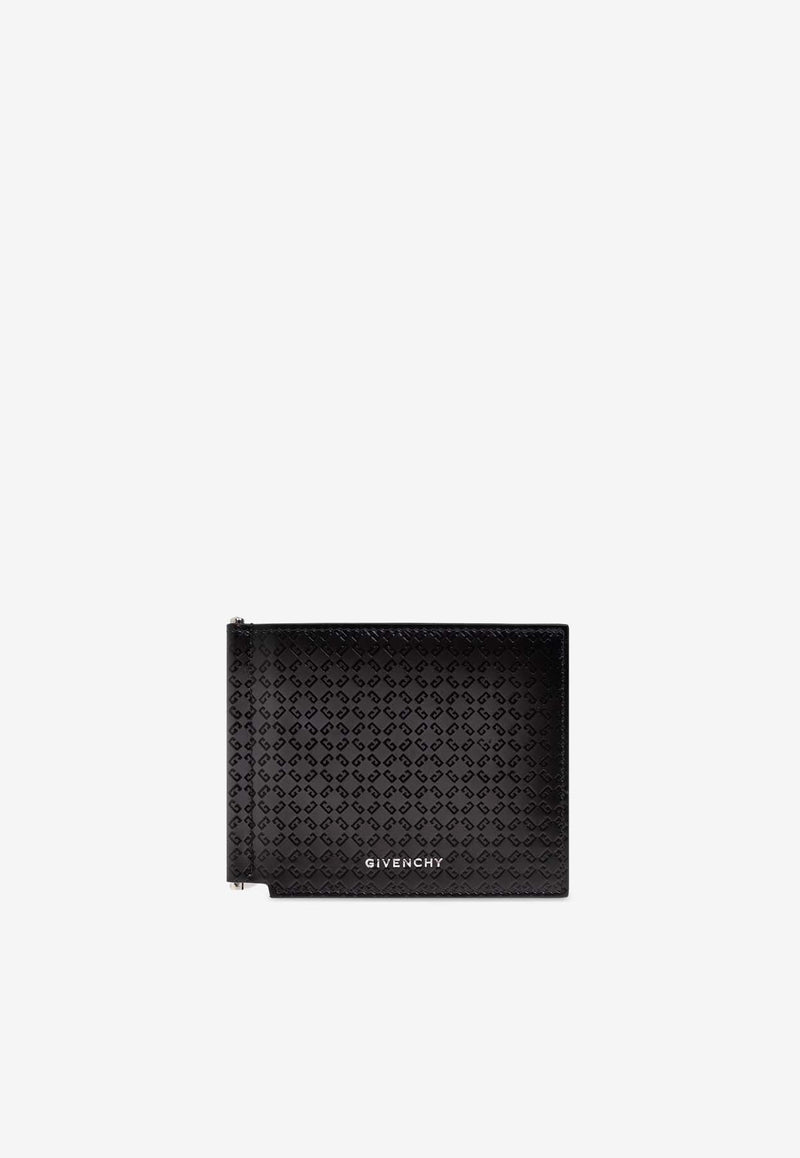 Givenchy Bi-Fold Monogram Leather Wallet Black BK60F 1K206-021