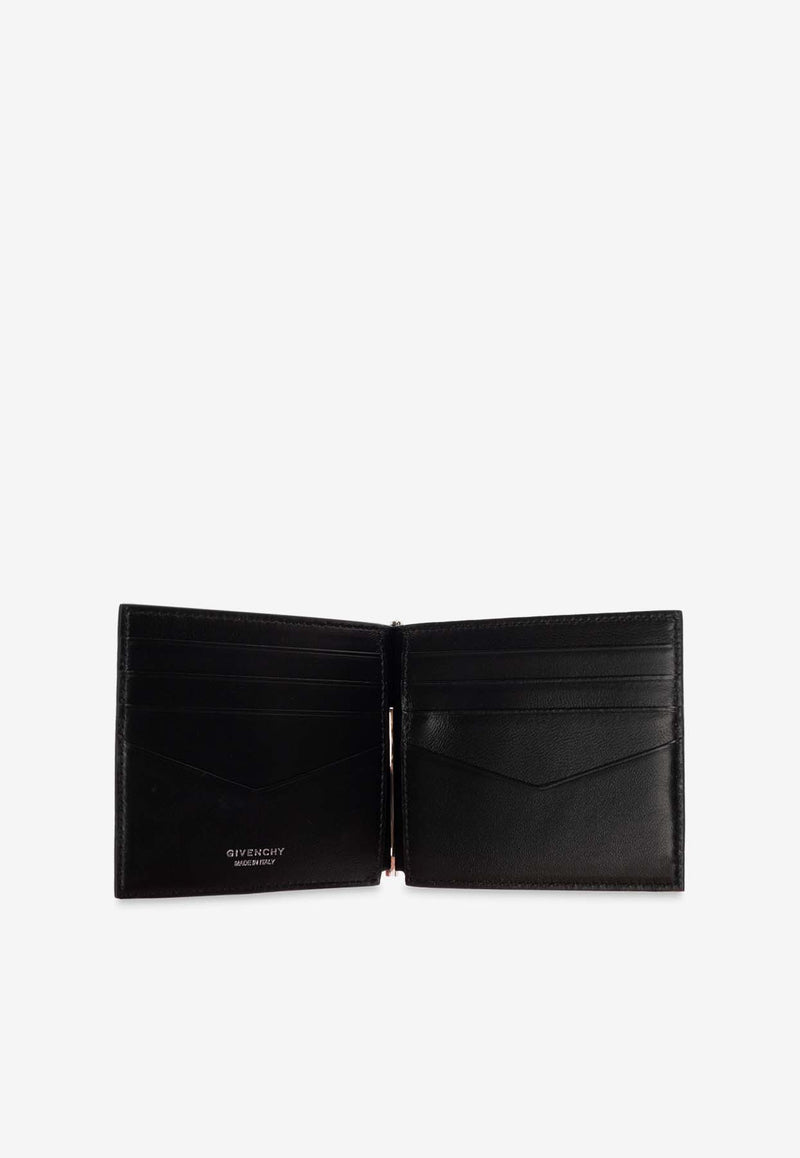 Givenchy Bi-Fold Monogram Leather Wallet Black BK60F 1K206-021