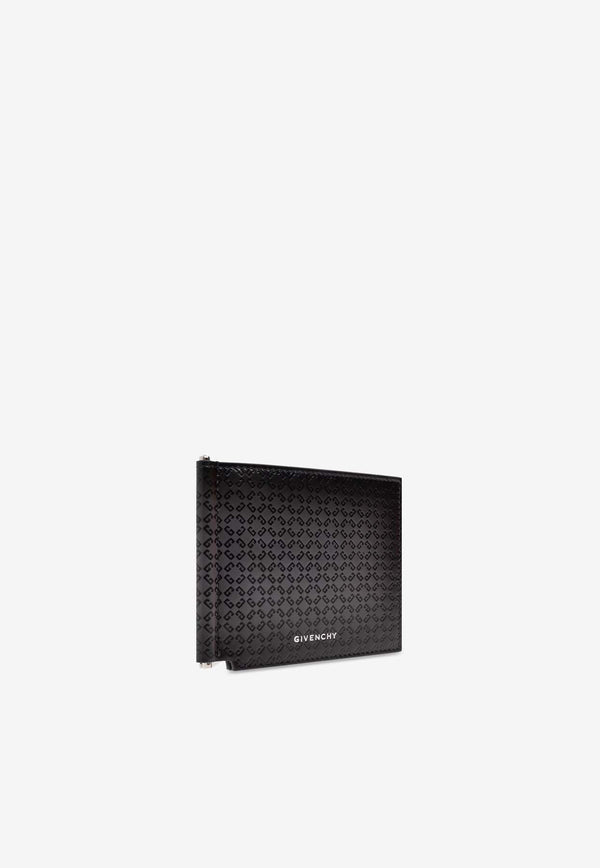 Givenchy Bi-Fold Monogram Leather Wallet Black BK60F 1K206-021