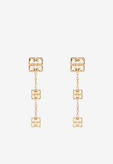 Givenchy 4G Liquid Drop Earrings Gold BF111 NF003-710