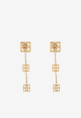 Givenchy 4G Liquid Drop Earrings Gold BF111 NF003-710