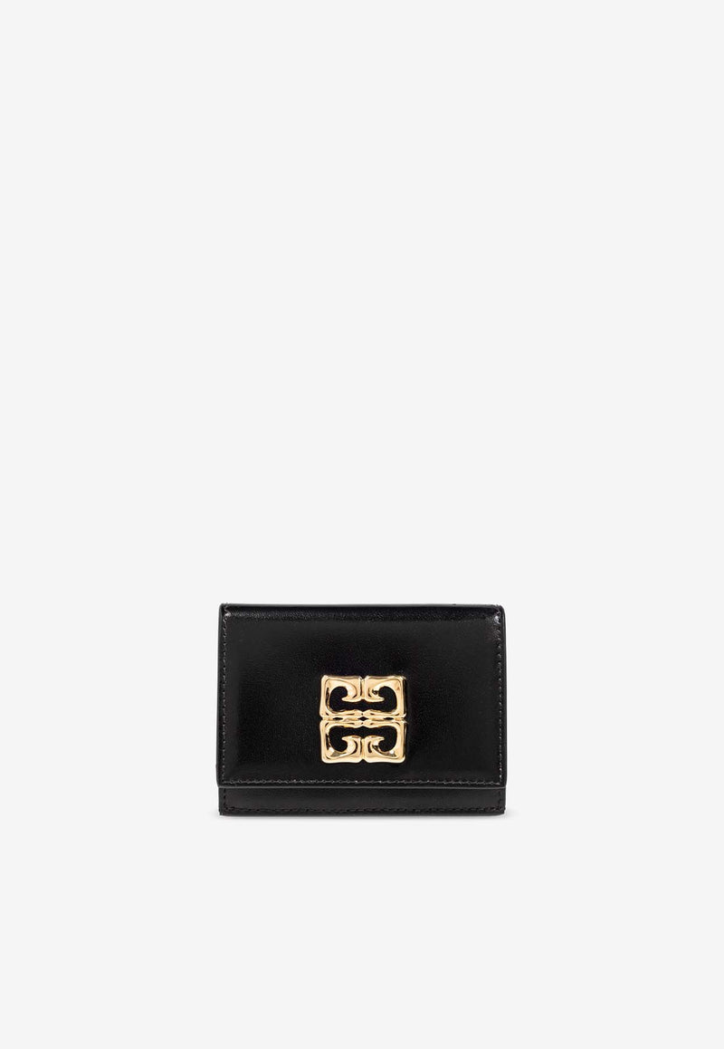 Givenchy 4G Liquid Leather Cardholder Black BB60N MB13A-001