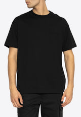 Givenchy Logo Embossed T-shirt Black BM71M G3YP1-001