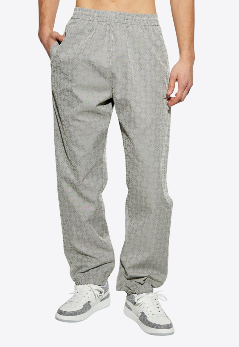 Givenchy Jacquard Monogram Track Pants Gray BM51D 315U8-004