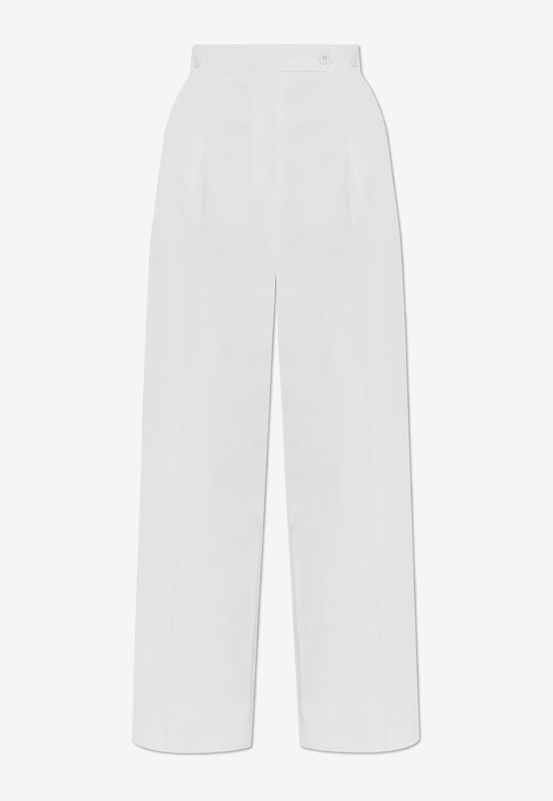 Givenchy Wide-Leg Tailored Pants White BW515 714X0-100