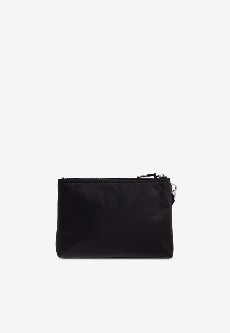 Givenchy Voyou Nylon Pouch Bag Black BK60E YK1JE-001