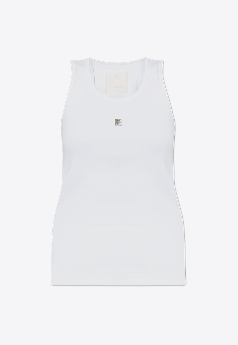 Givenchy 4G Slim-Fit Tank Top White BW70C H3YHY-100