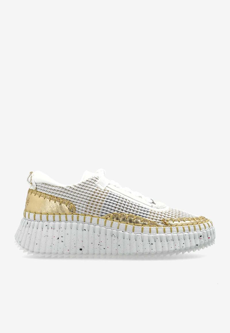 Chloé Nama Sports Sneakers White CHC25S579 QA-9DA