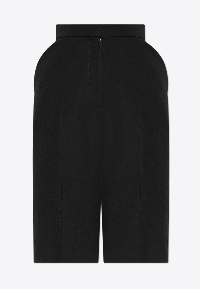 Givenchy Wool Bermuda Tailored Shorts Black BW515 614QJ-001