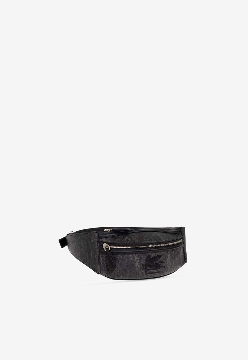 Etro Paisley Jacquard Belt Bag Black MP1G0002 AA012-N0000