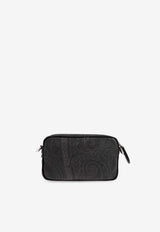 Etro Mini Paisley Jacquard Messenger Bag Black MP1C0002 AA012-N0000