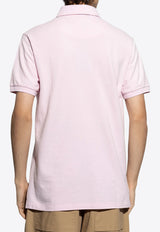 Etro Logo Embroidered Polo T-shirt Pink MRMD0006 AJ264-F0320