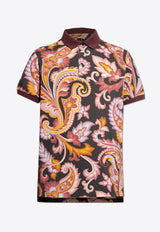 Etro Paisley Print Polo T-shirt Multicolor MRMD0004 AK792-X0810