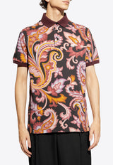 Etro Paisley Print Polo T-shirt Multicolor MRMD0004 AK792-X0810