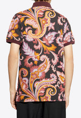 Etro Paisley Print Polo T-shirt Multicolor MRMD0004 AK792-X0810