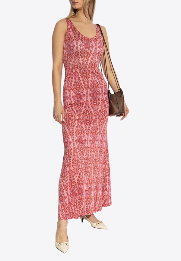 Etro Paisley Print Sleeveless Maxi Dress WRHA0320 99IA435-X0872