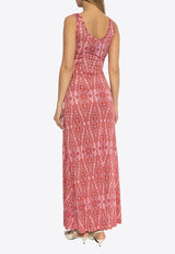 Etro Paisley Print Sleeveless Maxi Dress WRHA0320 99IA435-X0872