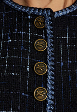 Etro Pegaso-Buttons Tweed Jacket WRCA0040 99TUEK8-B0310