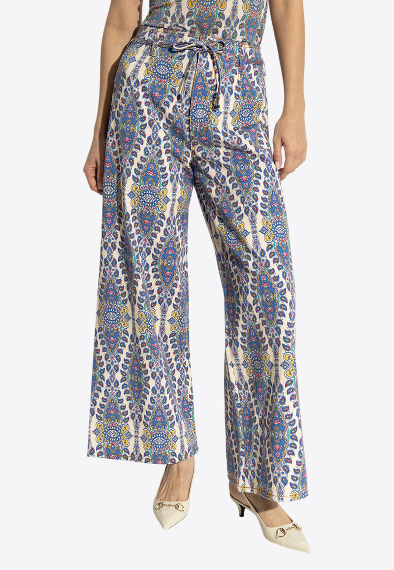 Etro Colorful Pattern Jeans Blue WRNB0006 AV621-X0800