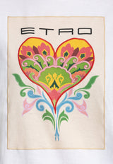 Etro Graphic Print T-shirt White WRMA0005 AK787-W0111