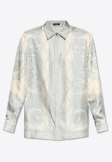 Versace La Coupe des Dieux Print Button-Up Shirt 1001360 1A13359-5E450