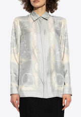 Versace La Coupe des Dieux Print Button-Up Shirt 1001360 1A13359-5E450