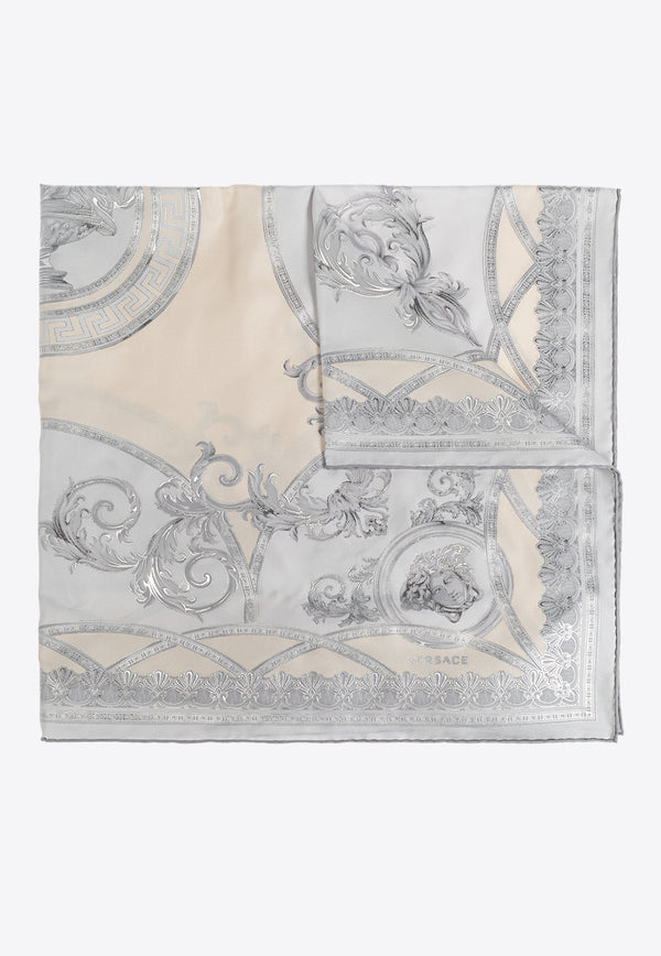 Versace La Coupe des Dieux Print Silk Scarf 1001600 1A13785-5E450