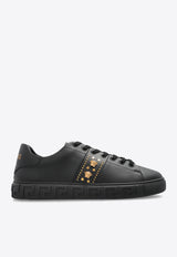 Versace Studded Greca Low-Top Sneakers 1014460 1A13065-1B00V