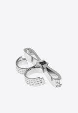 Versace Gianni Ribbon Cuff Ring 1017812 1A00621-4JEE0