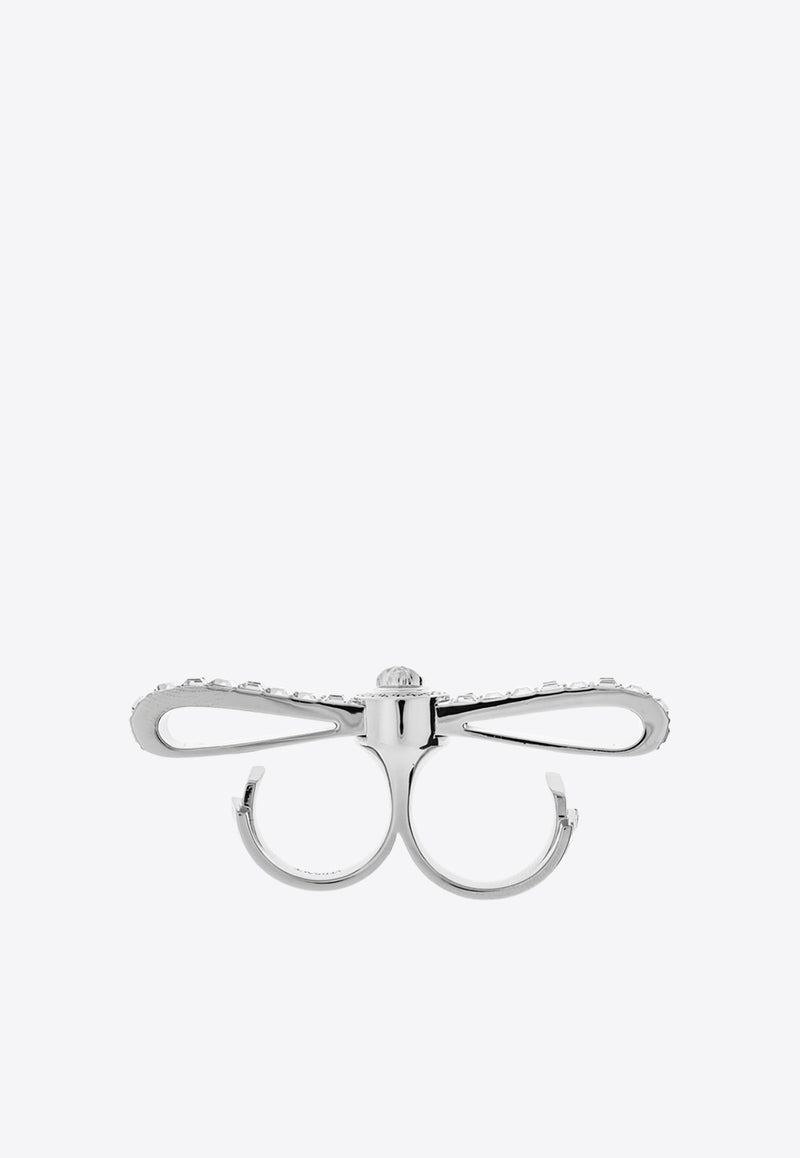 Versace Gianni Ribbon Cuff Ring 1017812 1A00621-4JEE0