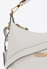 Versace Tag Leather Hobo Bag 1018302 1A13171-1W56V