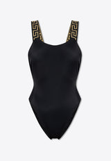 Versace Greca Border One-Piece Swimsuit 1018165 1A11119-1B000