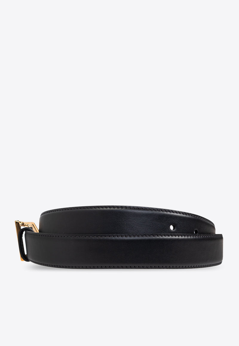 Versace Medusa Biggie Leather Belt 1018810 DVTP1-1B00V